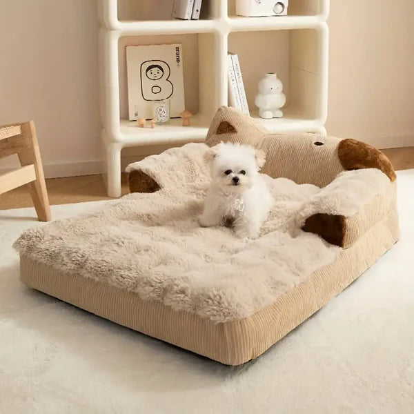 NuvemPet - Cama Para Pets Forrada Antiderrapante + BRINDE
