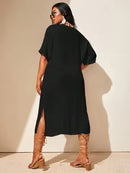 Saída De Praia Plus Size - Anastasia