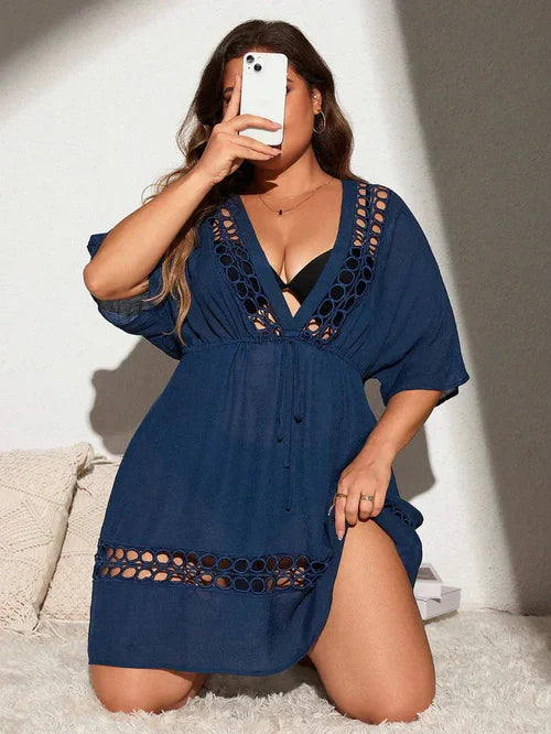 Saída de Praia Plus Size - Richelle