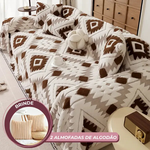 Serenidade - Manta Capa Protetora de Sofá Anti-Risco Animal + BRINDE