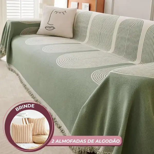 LuxeHome - Manta Capa Protetora de Sofá Anti-Risco Animal + BRINDE