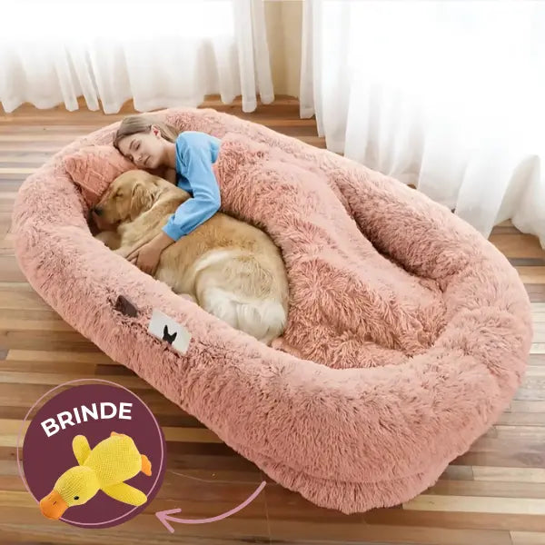 Sonetto - Cama Grande Para Pets Macia Antiderrapante + BRINDE