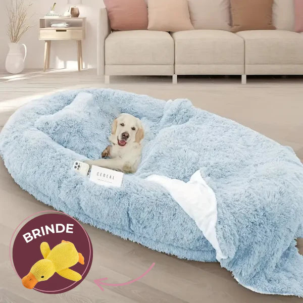 Sonetto - Cama Grande Para Pets Macia Antiderrapante + BRINDE