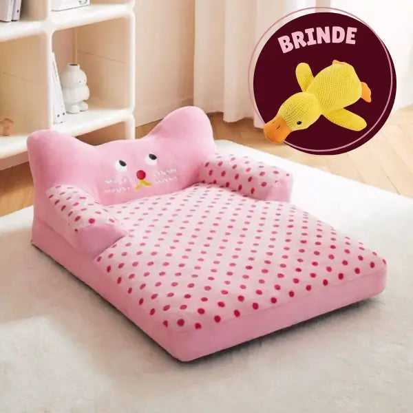 NuvemPet - Cama Para Pets Forrada Antiderrapante + BRINDE