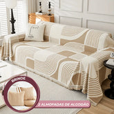 Confort Lar - Manta Capa Protetora de Sofá Anti-Risco Animal + BRINDE