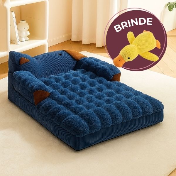 NuvemPet - Cama Para Pets Forrada Antiderrapante + BRINDE