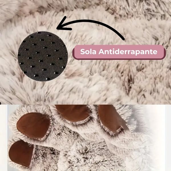 Patinhas Relax - Cama Para Pets Macia Antiderrapante + BRINDE