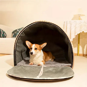 Felucia - Cama Casinha Para Pets Macia Antiderrapante + BRINDE