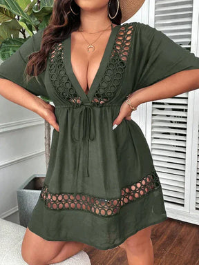Saída de Praia Plus Size - Richelle