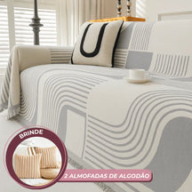 Confort Lar - Manta Capa Protetora de Sofá Anti-Risco Animal + BRINDE